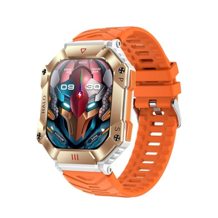 LEMFO KR80 2,0 Zoll BT5.1 IP67 Sport-Smartwatch, unterstützt Bluetooth-Anrufe/Schlaf/Blutsauerstoff/Herzfrequenz/Blutdruck-Gesundheitsmonitor – Bild 1