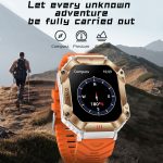 LEMFO KR80 2,0 Zoll BT5.1 IP67 Sport-Smartwatch, unterstützt Bluetooth-Anrufe/Schlaf/Blutsauerstoff/Herzfrequenz/Blutdruck-Gesundheitsmonitor – Bild 2
