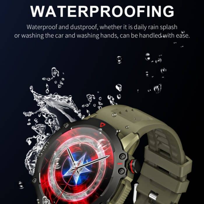 LEMFO TF10 Pro 1,53 Zoll BT5.2 IP67 Sport-Smartwatch, unterstützt Bluetooth-Anrufe/Schlaf/Blutsauerstoff/Herzfrequenz/Gesundheitsmonitor für langes Sitzen – Bild 5