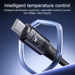 REMAX RC-C099 1,2 m 66 W USB auf Typ-C geflochtenes Schnellladedatenkabel – Bild 3