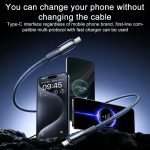 REMAX RC-C099 1,2 m 66 W USB auf Typ-C geflochtenes Schnellladedatenkabel – Bild 4