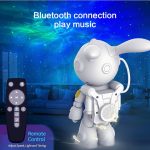 G001 Space Rabbit Sternenhimmel Projektionslampe Bluetooth Lautsprecher 2 in 1 Laserlicht – Bild 5