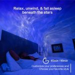 G001 Space Rabbit Sternenhimmel Projektionslampe Bluetooth Lautsprecher 2 in 1 Laserlicht – Bild 6