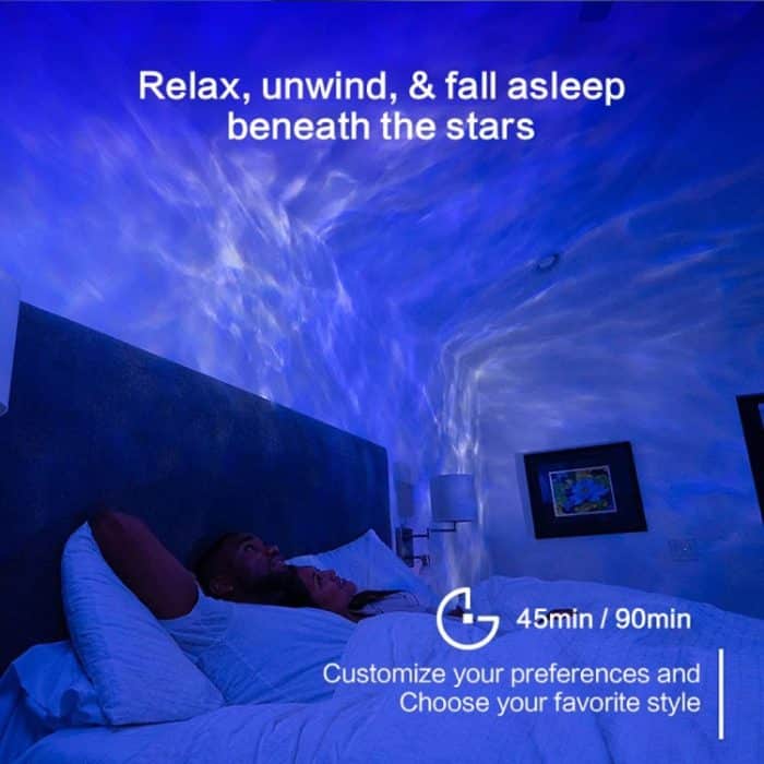 G001 Space Rabbit Sternenhimmel Projektionslampe Bluetooth Lautsprecher 2 in 1 Laserlicht – Bild 6