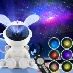 G002 Space Rabbit Sternenhimmel Projektionslampe Schlafzimmer Laser Atmosphäre Licht – Bild 2
