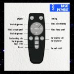 G002 Space Rabbit Sternenhimmel Projektionslampe Schlafzimmer Laser Atmosphäre Licht – Bild 8