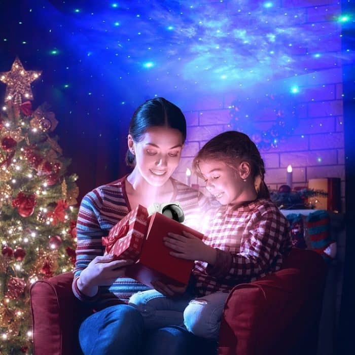 G003 Mond Kaninchen Sternenhimmel Projektionslampe Schlafzimmer Laser Atmosphäre Licht – Bild 10