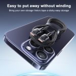 Yesido CA166 PD 240W USB-C / Typ-C auf USB-C / Typ-C Superschnelles Ladedatenkabel – Bild 7