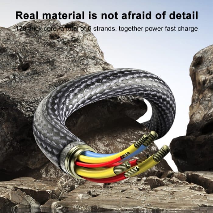 Yesido CA167 PD 27W USB-C / Typ-C auf 8-Pin Schnellladedatenkabel – Bild 5