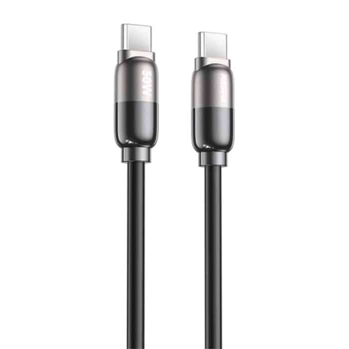 REMAX RC-C037 Capsule 1,2 m 30 W Typ-C auf Typ-C PVC-Schnellladekabel – Bild 5