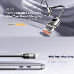 REMAX RC-C038 Capsule 1,2 m 66 W USB auf Typ-C PVC Schnellladekabel – Bild 2