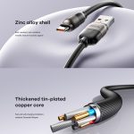 REMAX RC-C038 Capsule 1,2 m 66 W USB auf Typ-C PVC Schnellladekabel – Bild 3