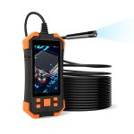 T20 4,3-Zoll-IPS-Bildschirm 8 mm Einzelkamera IP67 wasserdichtes digitales Endoskop mit Hartkabel, 1m, 2m, 3.5m, 5m, 10m