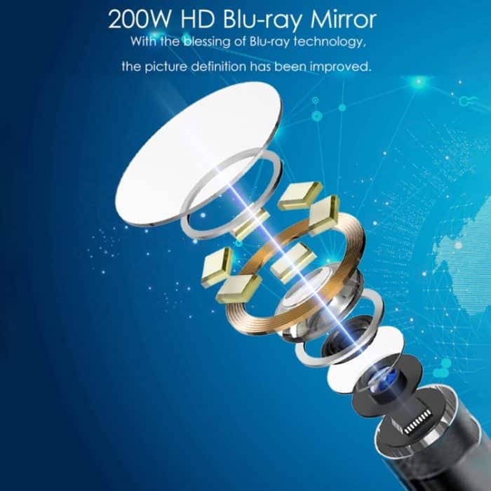 T21 4,5 Zoll IPS-Farbbildschirm 5,5 mm Einzelkamera Split Hard Cable Industrie-Endoskop, 1m, 2m, 3.5m, 5m, 10m – Bild 3