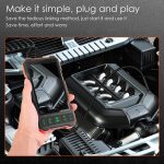 T21 4,5 Zoll IPS-Farbbildschirm 7,9 mm Doppelkamera Split Hard Cable Industrie-Endoskop, 1m, 2m, 3.5m, 5m, 10m – Bild 4