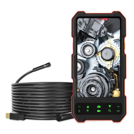 T21 4,5 Zoll IPS-Farbbildschirm 5,5 mm Doppelkamera Split Hard Cable Industrie-Endoskop, 1m, 2m, 3.5m, 5m