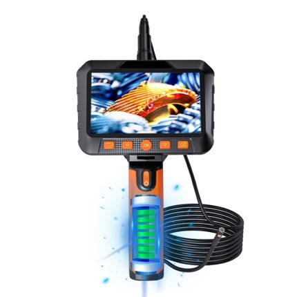 T27 5-Zoll-IPS-Farbbildschirm 3,9 mm Einzelkamera Handheld-Festkabel HD Industrie-Endoskop, 1m, 2m, 3.5m, 5m
