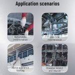 T27 5-Zoll-IPS-Farbbildschirm 3,9 mm Einzelkamera Handheld-Festkabel HD Industrie-Endoskop, 1m, 2m, 3.5m, 5m – Bild 9