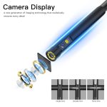 T29 5-Zoll-IPS-Bildschirm, 7,9 mm Dreifachobjektiv, IP67, wasserdichtes Industrie-Endoskop mit Halterung, 1m, 2m, 3.5m, 5m, 10m – Bild 3