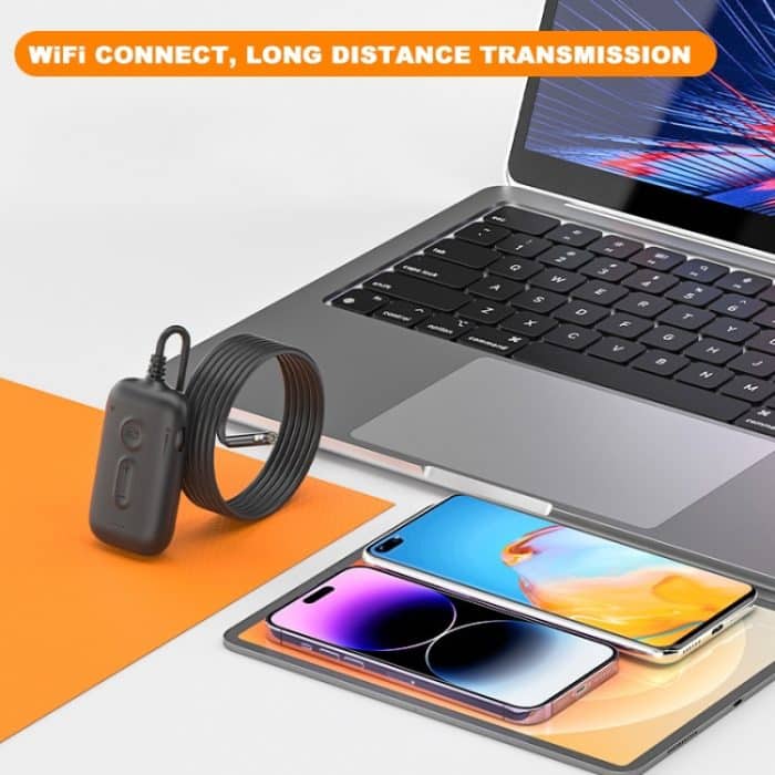 Y15 8mm Einzelkamera WiFi-verbundenes Festkabel HD Industrie-Endoskop, 1m, 2m, 3.5m, 5m, 10m – Bild 2