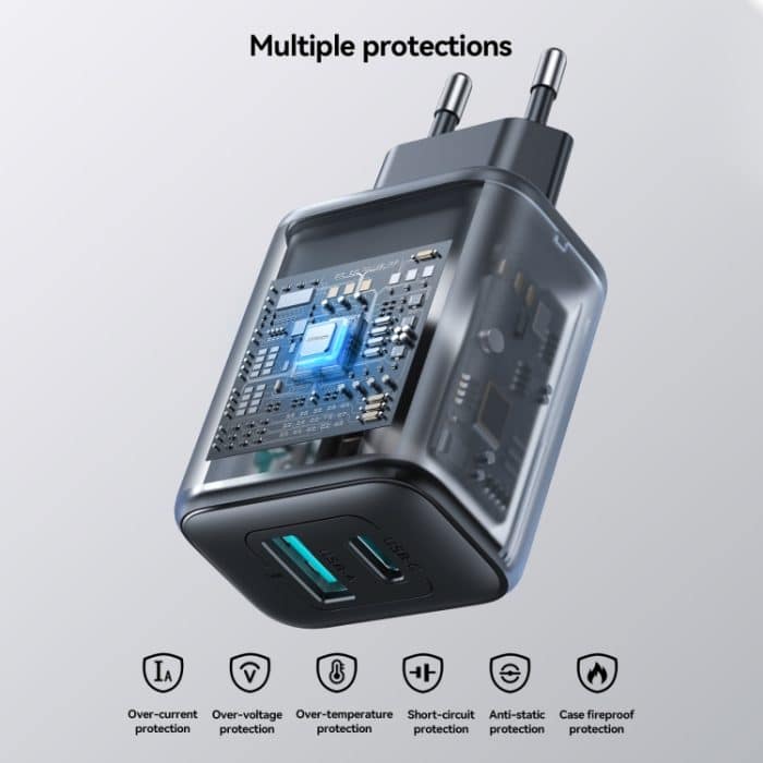 JOYROOM JR-TCF13 25W Dual Ports USB + Typ-C Ladegerät – Bild 7