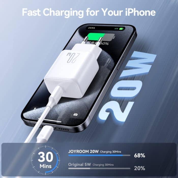 JOYROOM JR-TCF20 PD20W USB-C / Typ-C Port-Ladegerät – Bild 3