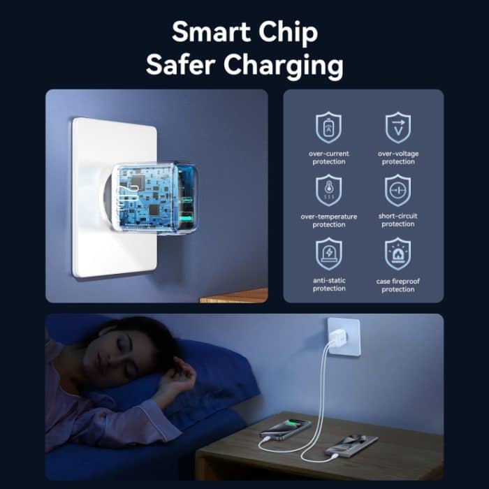 JOYROOM JR-TCF21 20W Dual Ports USB + Typ-C Ladegerät – Bild 6