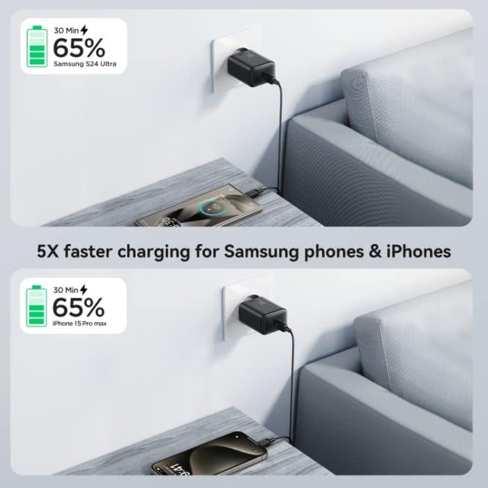 EDA006754401A_4.jpg JOYROOM JR-TCF23 25W USB-C / Typ-C Port Schnellladegerät – Bild 5