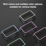 Leuchtende hohle PC-Uhrenschutzhülle, For Samsung Galaxy Watch Fit3 – Bild 3