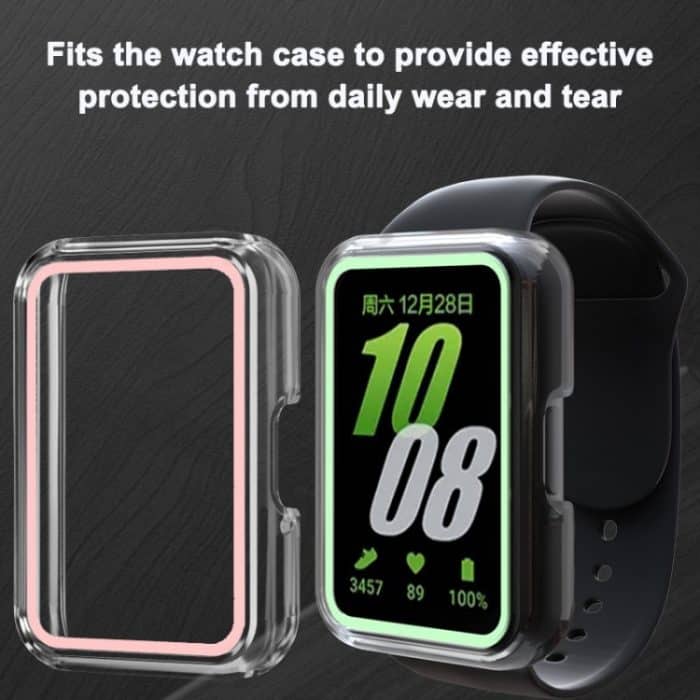 Leuchtende hohle PC-Uhrenschutzhülle, For Samsung Galaxy Watch Fit3 – Bild 4