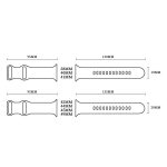 Konkaves Silikon-Uhrenarmband mit Leopardenmuster, For Apple Watch Series 4 44mm, For Apple Watch Series 4 40mm, For Apple Watch Series 3 38mm, For Apple Watch Series 3 42mm – Bild 7