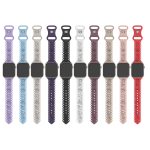 Uhrenarmband aus Silikon mit 3D-Rosenprägung, For Apple Watch SE 40mm, For Apple Watch SE 44mm, For Apple Watch Series 6 40mm – Bild 3