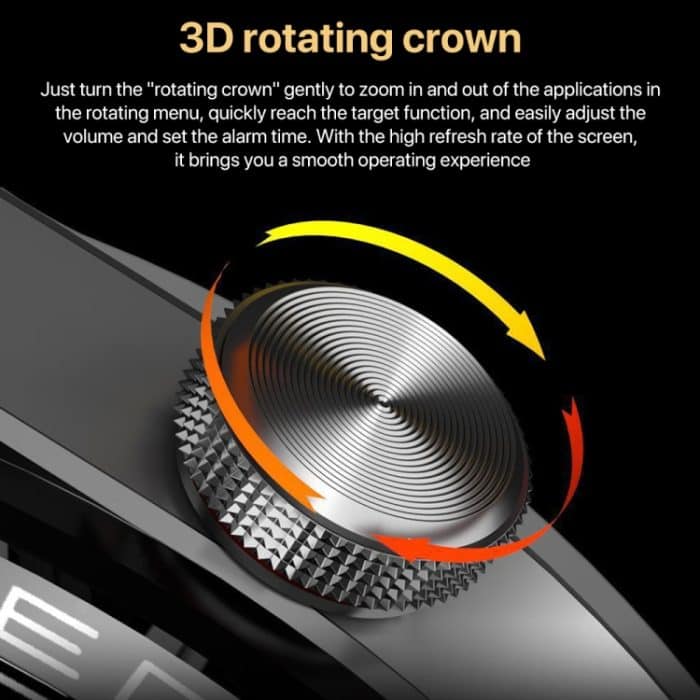 1,3 Zoll Silikonband IP68 wasserdichte Smart Watch unterstützt Bluetooth-Anruf, Red Silicone Band, Black Silicone Band – Bild 5