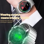 1,3 Zoll Silikonband IP68 wasserdichte Smart Watch unterstützt Bluetooth-Anruf, Red Silicone Band, Black Silicone Band – Bild 9