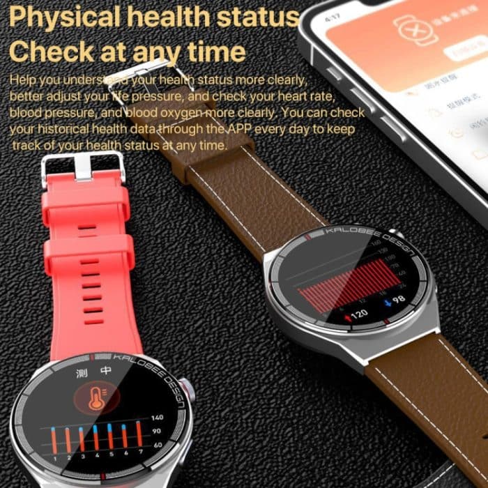 1,3 Zoll Silikonband IP68 wasserdichte Smart Watch unterstützt Bluetooth-Anruf, Red Silicone Band, Black Silicone Band – Bild 10