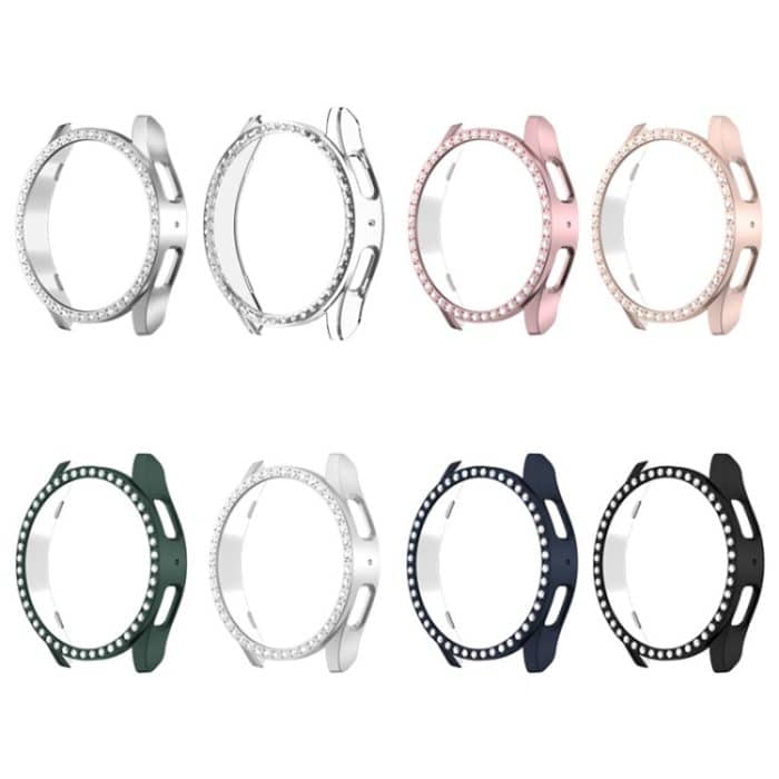 Diamond Hollow PC-Uhrenschutzhülle, For Samsung Galaxy Watch FE 40mm – Bild 2