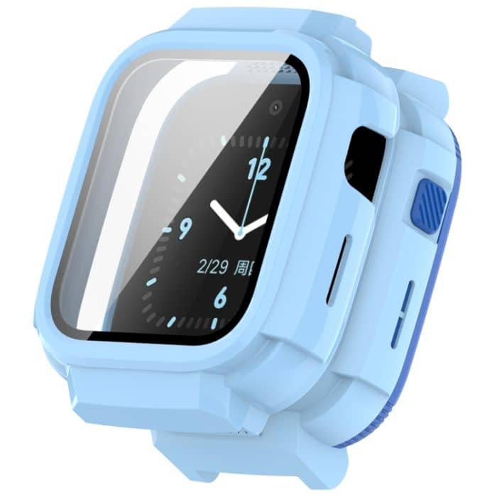 EDA006784101A.jpg Integrierte Uhrenschutzhülle aus PC und gehärteter Folie, For Xiaomi Mibro Smart Kids Watch T6C – Bild 1