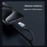 NILLKIN PD3.0 100 W/27 W USB-C / Typ-C auf USB-C / Typ-C + 8-poliges Dual-Power-Schnellladedatenkabel, Länge: 1,5 m – Bild 11