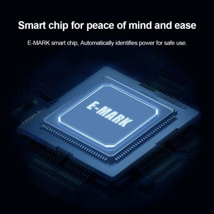 NILLKIN PD3.0 100 W/27 W USB-C / Typ-C auf USB-C / Typ-C + 8-poliges Dual-Power-Schnellladedatenkabel, Länge: 1,5 m – Bild 9