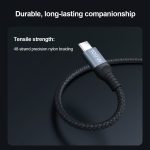 NILLKIN PD3.0 100 W/27 W USB-C / Typ-C auf USB-C / Typ-C + 8-poliges Dual-Power-Schnellladedatenkabel, Länge: 1,5 m – Bild 10