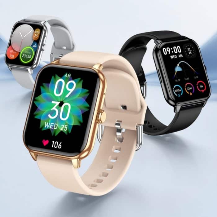 CY13 1,9 Zoll IPS Square Screen Smart Watch Unterstützt Bluetooth-Anrufe/Gesundheitsüberwachung – Bild 2