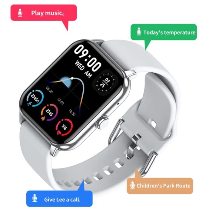 CY13 1,9 Zoll IPS Square Screen Smart Watch Unterstützt Bluetooth-Anrufe/Gesundheitsüberwachung – Bild 5