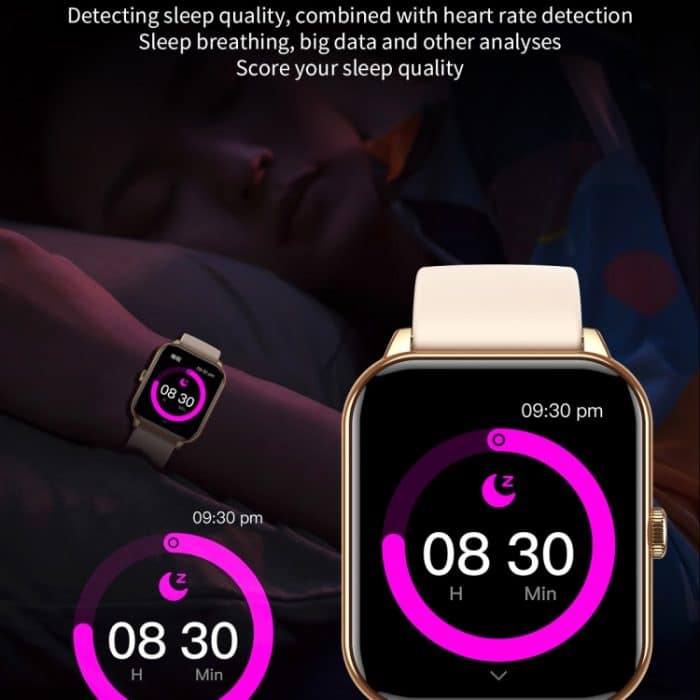 CY13 1,9 Zoll IPS Square Screen Smart Watch Unterstützt Bluetooth-Anrufe/Gesundheitsüberwachung – Bild 9