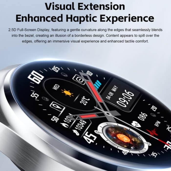 GT95 1,53 Zoll IPS-Bildschirm 2-in-1 Bluetooth-Kopfhörer Smart Watch – Bild 3