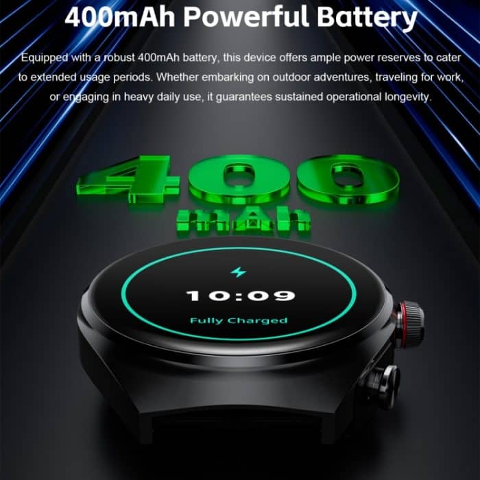 GT95 1,53 Zoll IPS-Bildschirm 2-in-1 Bluetooth-Kopfhörer Smart Watch – Bild 6