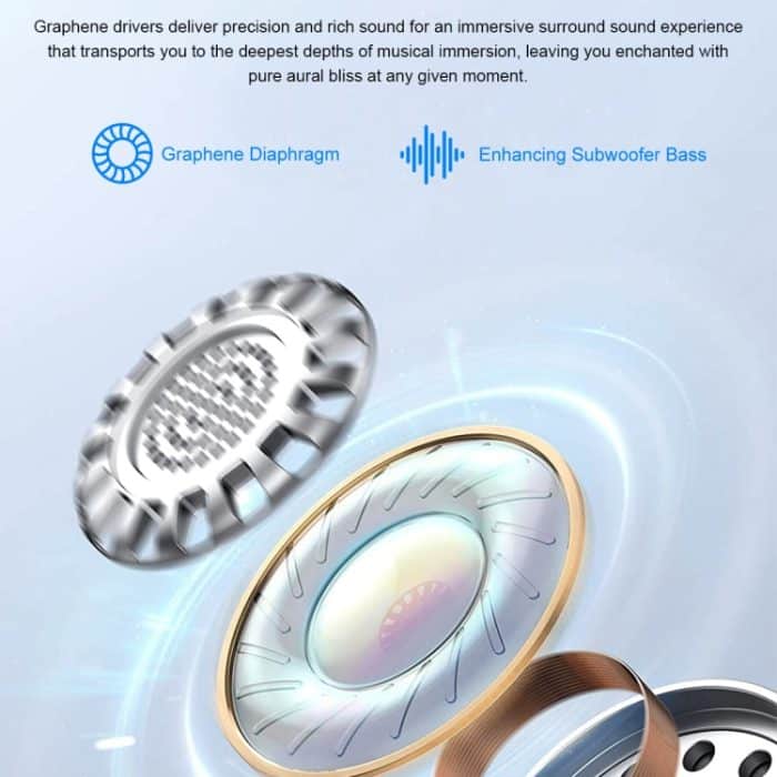 GT95 1,53 Zoll IPS-Bildschirm 2-in-1 Bluetooth-Kopfhörer Smart Watch – Bild 8