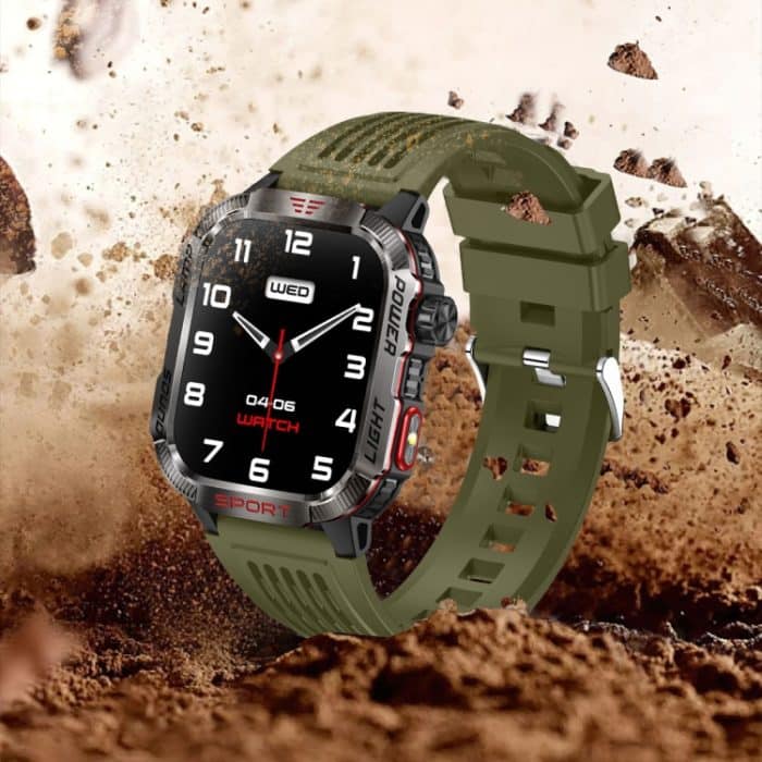 HT29 2,01 Zoll IPS-Bildschirm Triple Proof Smart Watch mit Banknotendetektor-Licht – Bild 12