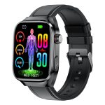 TK16 2,04-Zoll-LCD-Bildschirm Lederarmband Smart Watch unterstützt Gesundheitsüberwachung