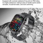 TK16 2,04-Zoll-LCD-Bildschirm Silikonarmband Smart Watch unterstützt Gesundheitsüberwachung – Bild 10