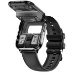 X9 1,85 Zoll quadratischer Bildschirm 2 in 1 Bluetooth-Kopfhörer Smart Watch – Bild 9